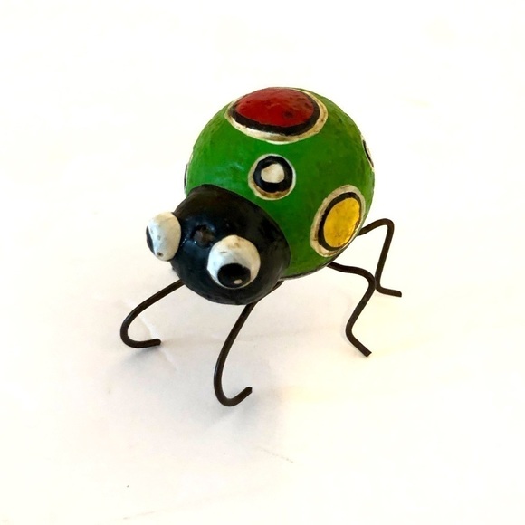 Vintage Art Piece Lady Bug - Picture 1 of 4
